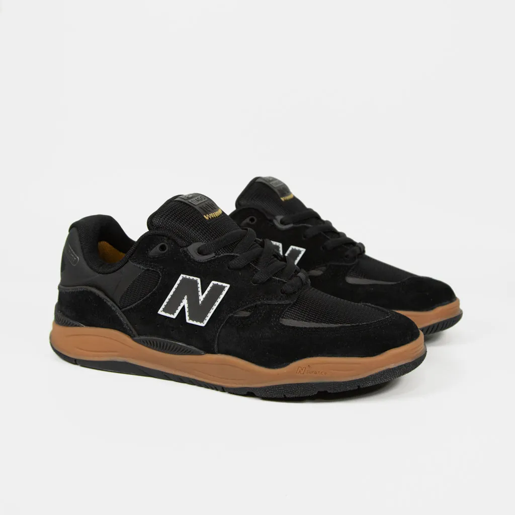 New Balance Numeric - 1010 Tiago Lemos Shoes - Black / Gum