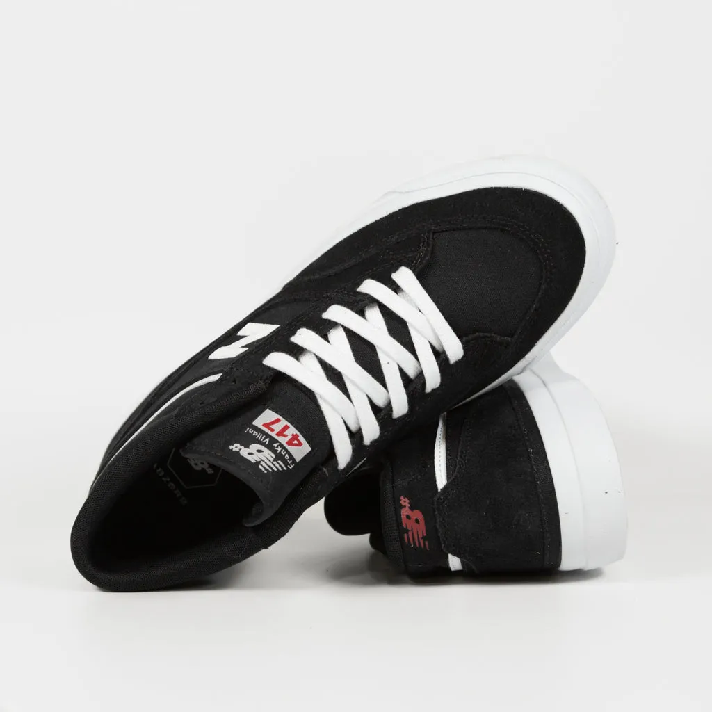 New Balance Numeric - 417 Franky Villani Shoes - Black / White