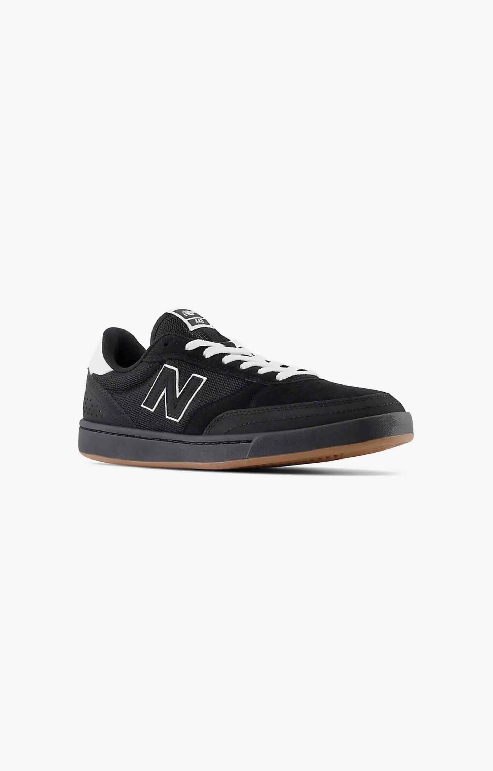 New Balance Numeric NM440LDT Synthetic Shoe, Black/White