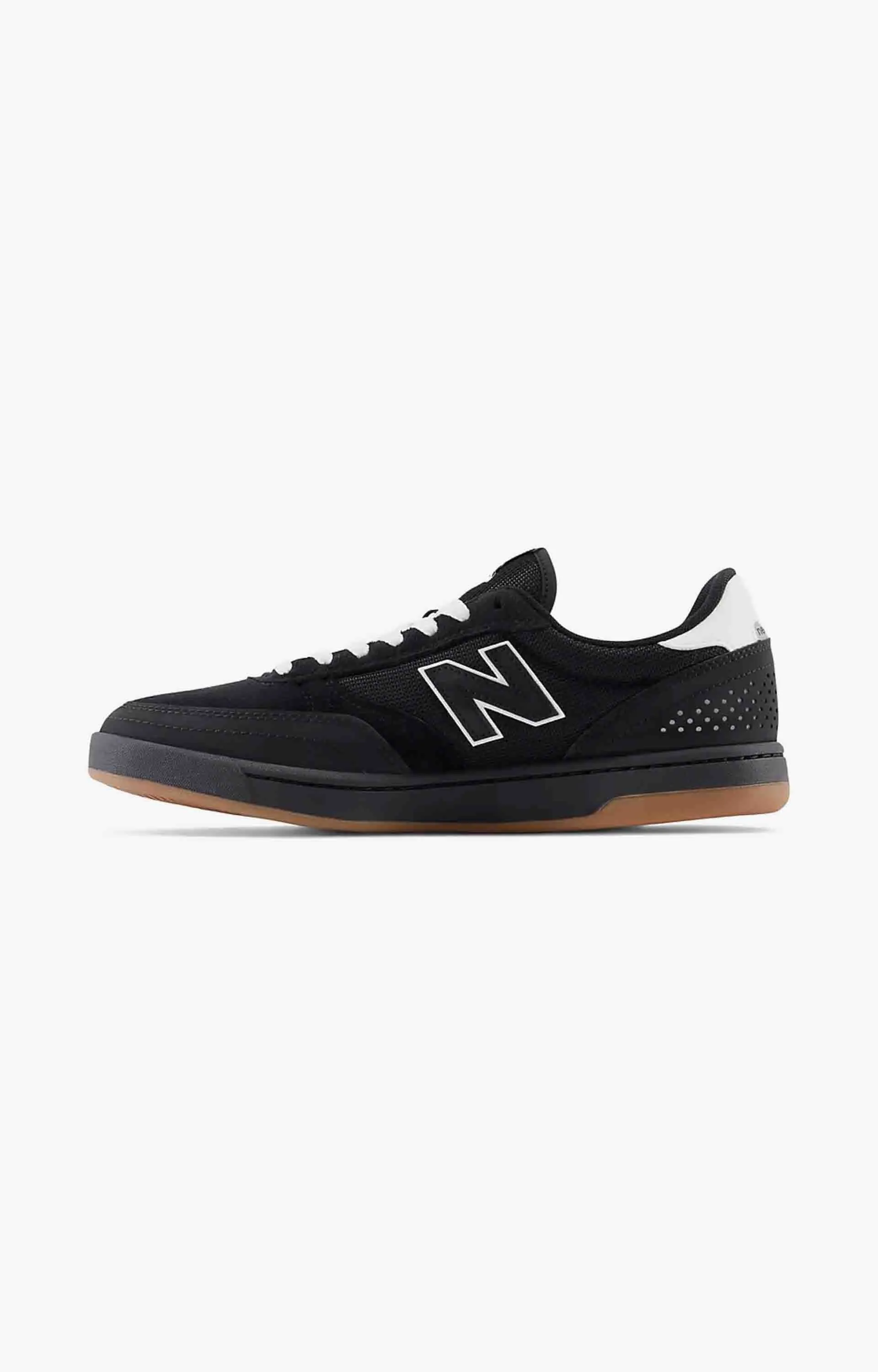 New Balance Numeric NM440LDT Synthetic Shoe, Black/White