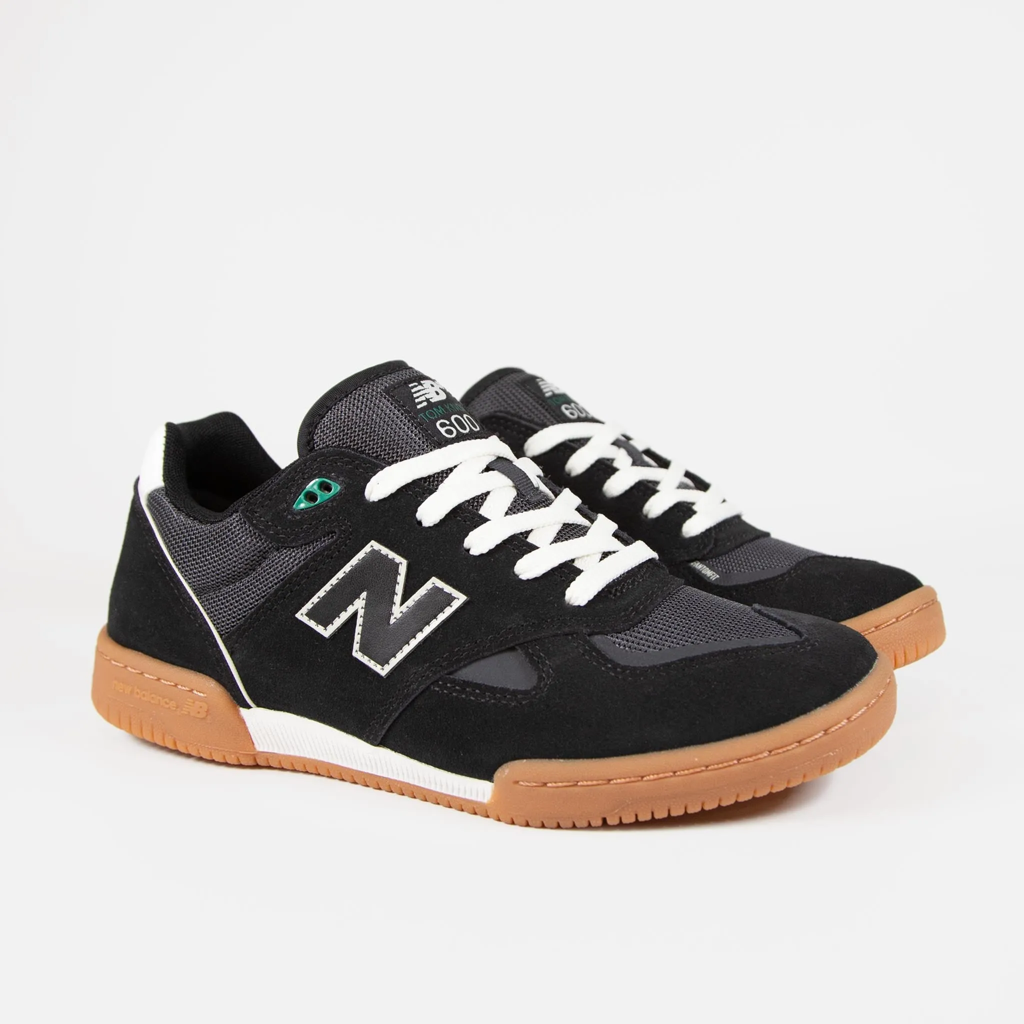 New Balance Numeric - Tom Knox 600 Shoes - Black / Gum