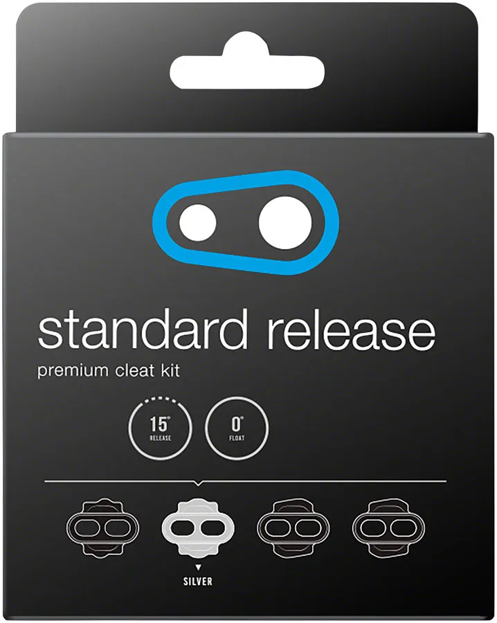 NEW Crank Brothers Cleat Standard Release: 0 Degrees of Float