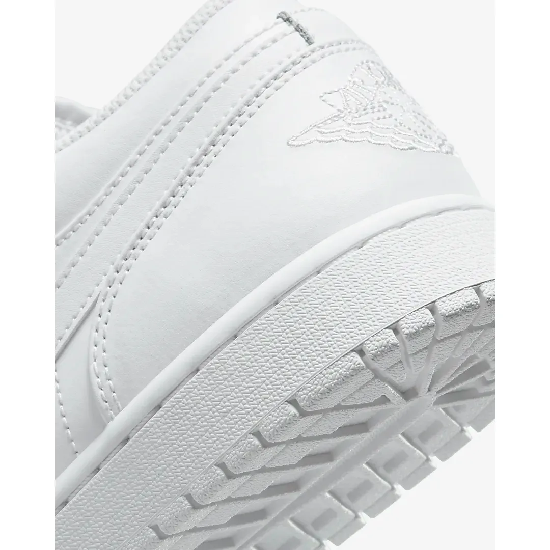 Nike Men's Air Jordan 1 Low Shoes - All White