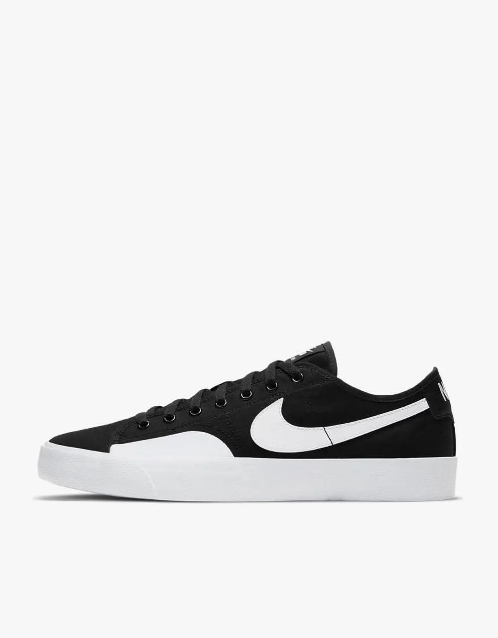 Nike SB BLZR Court Skate Shoes - Black/White-Black-Gum Light Brown