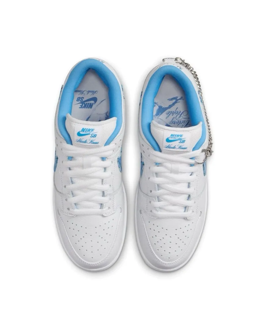 Nike SB Dunk Low Pro X Nicole Hause - White / University Blue