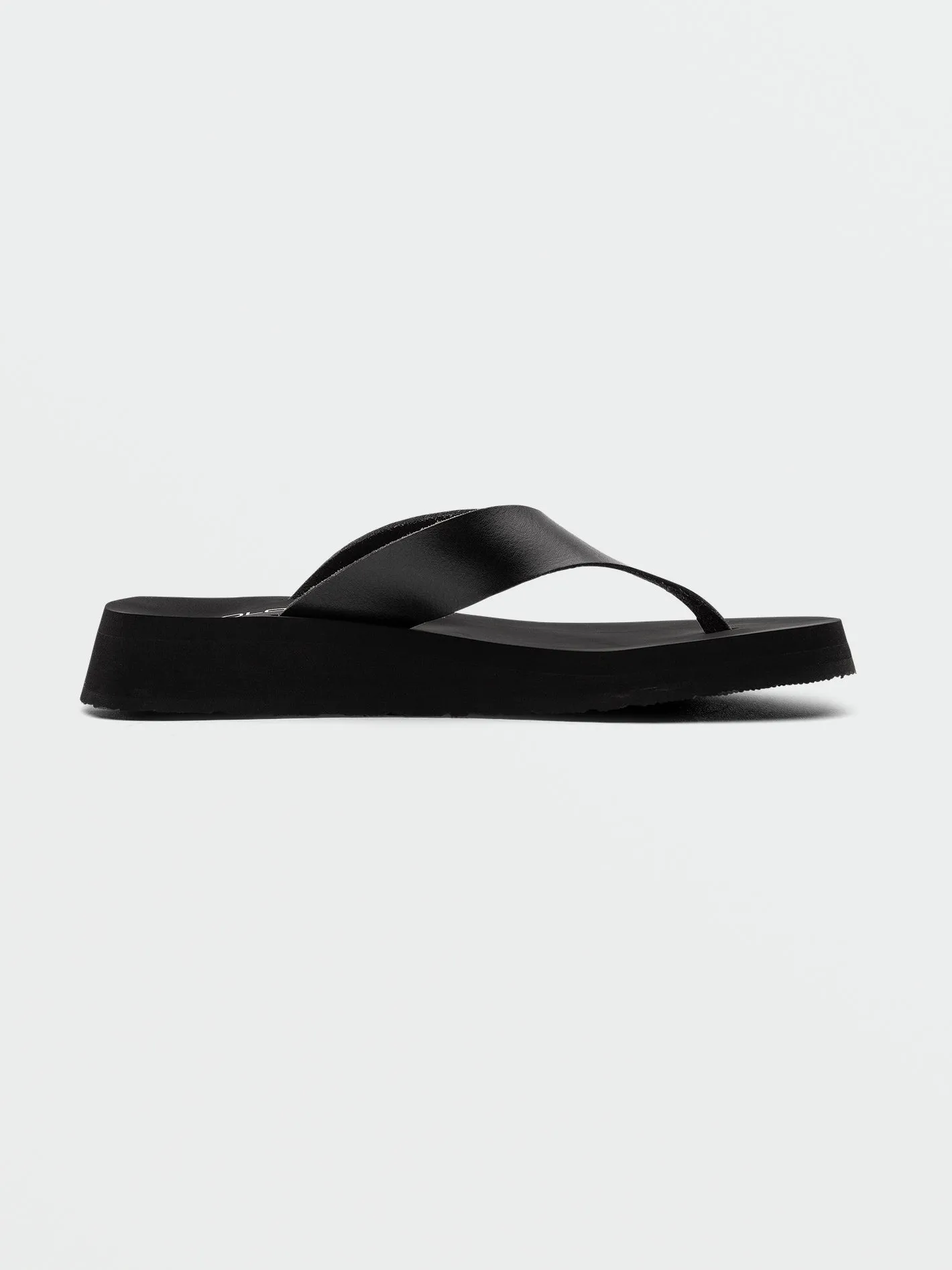 Not Ur Moms Platform Sandals - BLACK