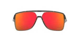 Oakley Castel Matte Grey Smoke W/ Prizm Ruby - Open Box (Without Box)