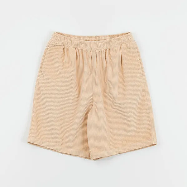 Obey Easy Relaxed Cord Short - Irish Cream