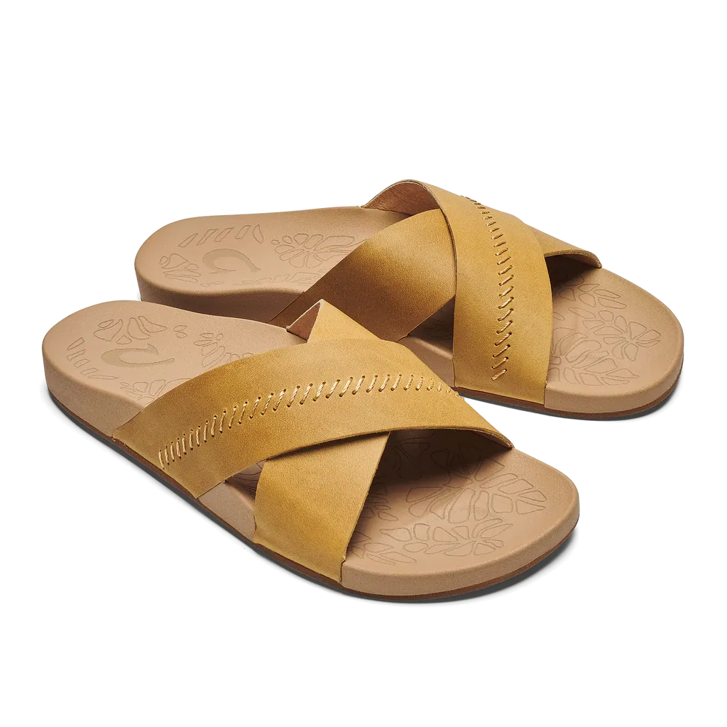 OluKai Women's Kipe'a 'Olu Slide Sandals