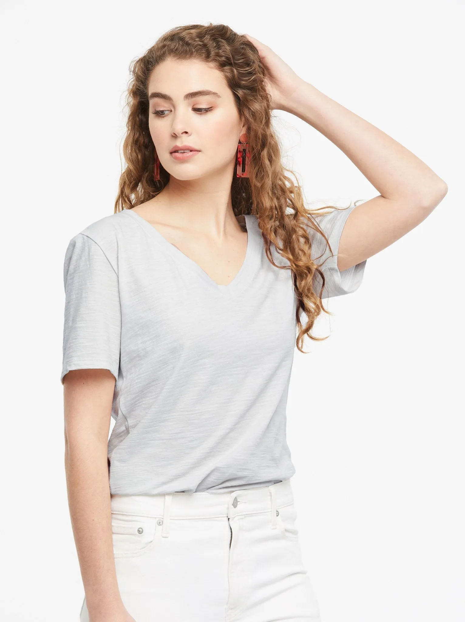 Palomino Relaxed V-Neck Tee