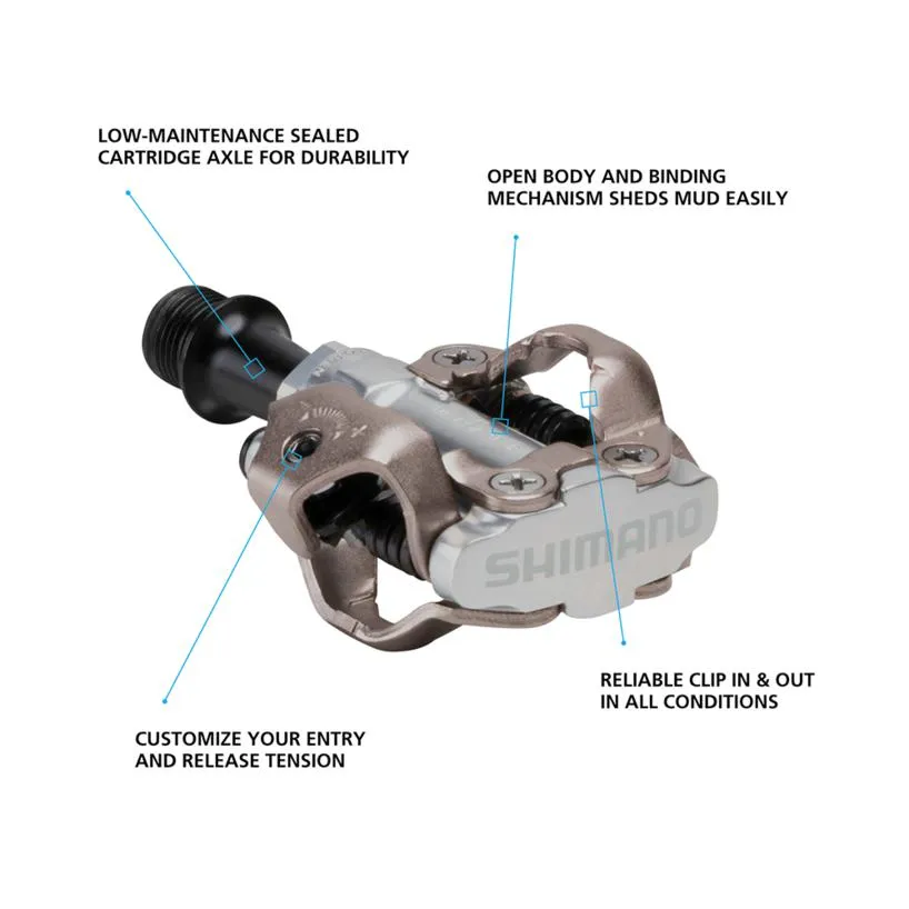 PD-M540 SPD Pedal with Cleats