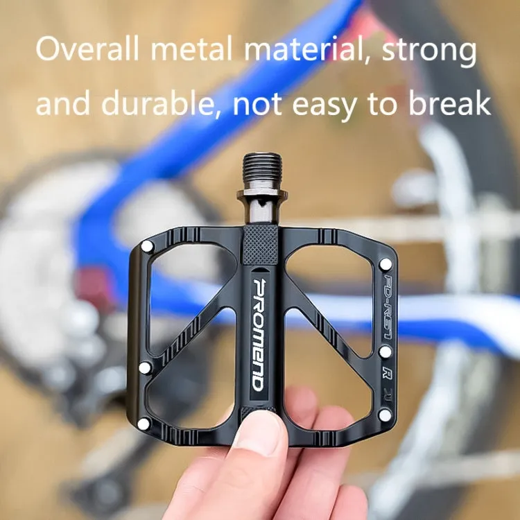 PD-R67Q 1 Pair PROMEND Bicycle Pedal Road Bike Aluminum Alloy Bearing Quick Release Folding Pedal