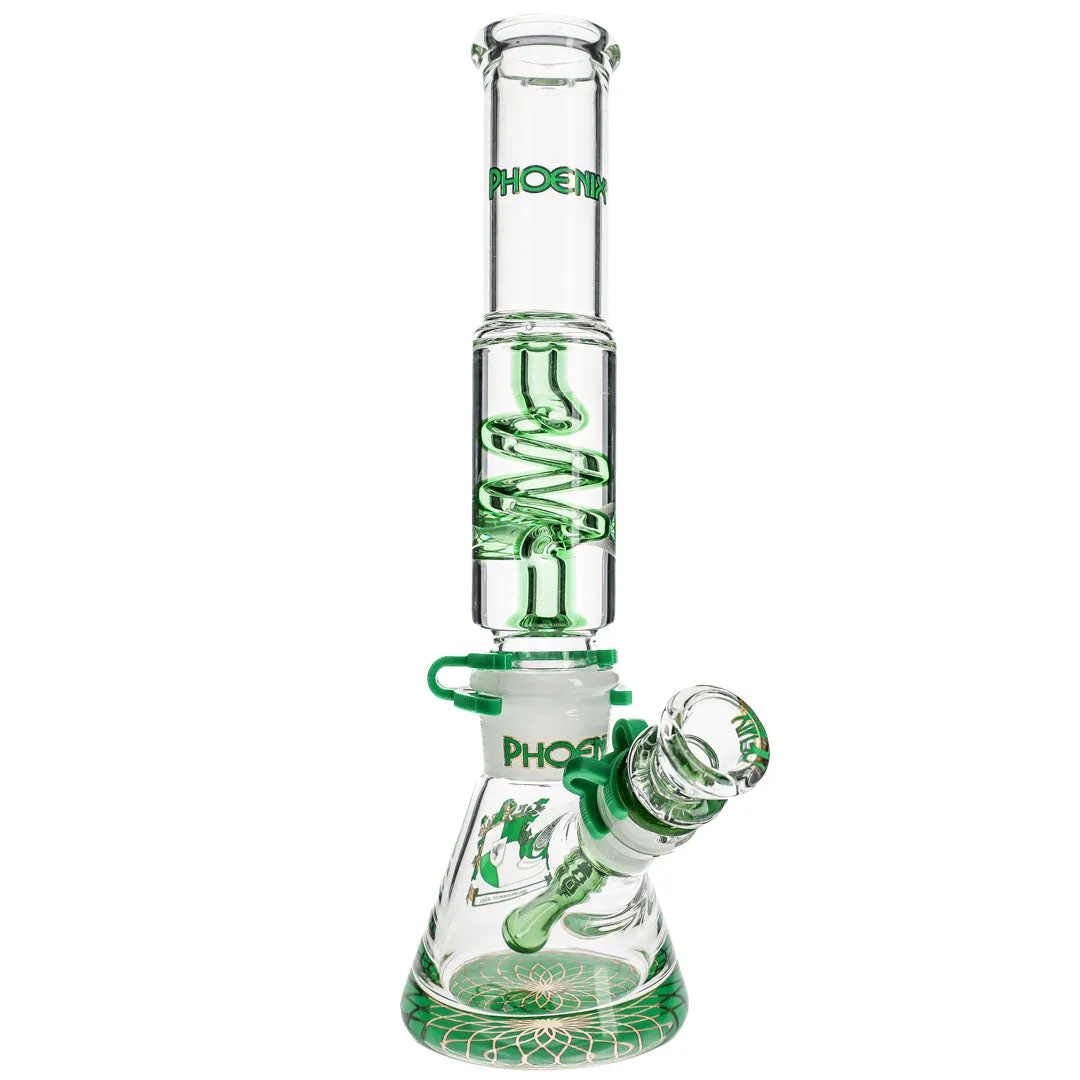 Phoenix Star - Freezable Glycerin Coil Bongs