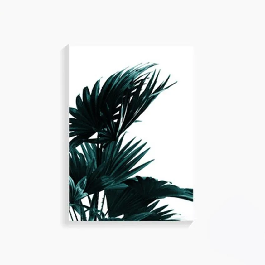 Pineapple Green Leaves Canvas Prints - 3 Pcs Set(60x80cm)