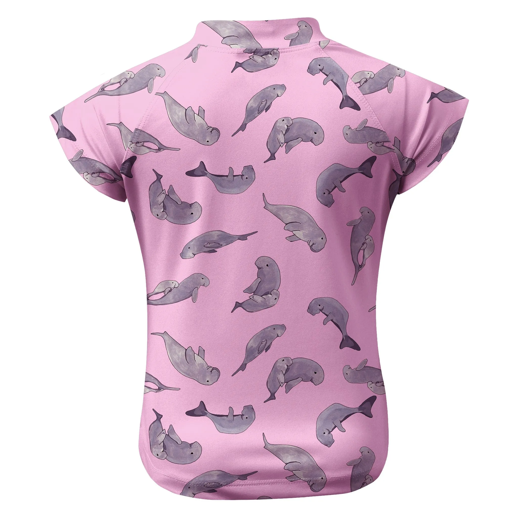 Pink Dugong Short Sleeve Rashie