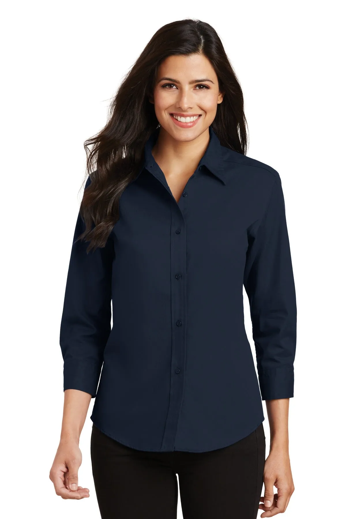 Port Authority® Ladies 3/4-Sleeve Easy Care Shirt. L612