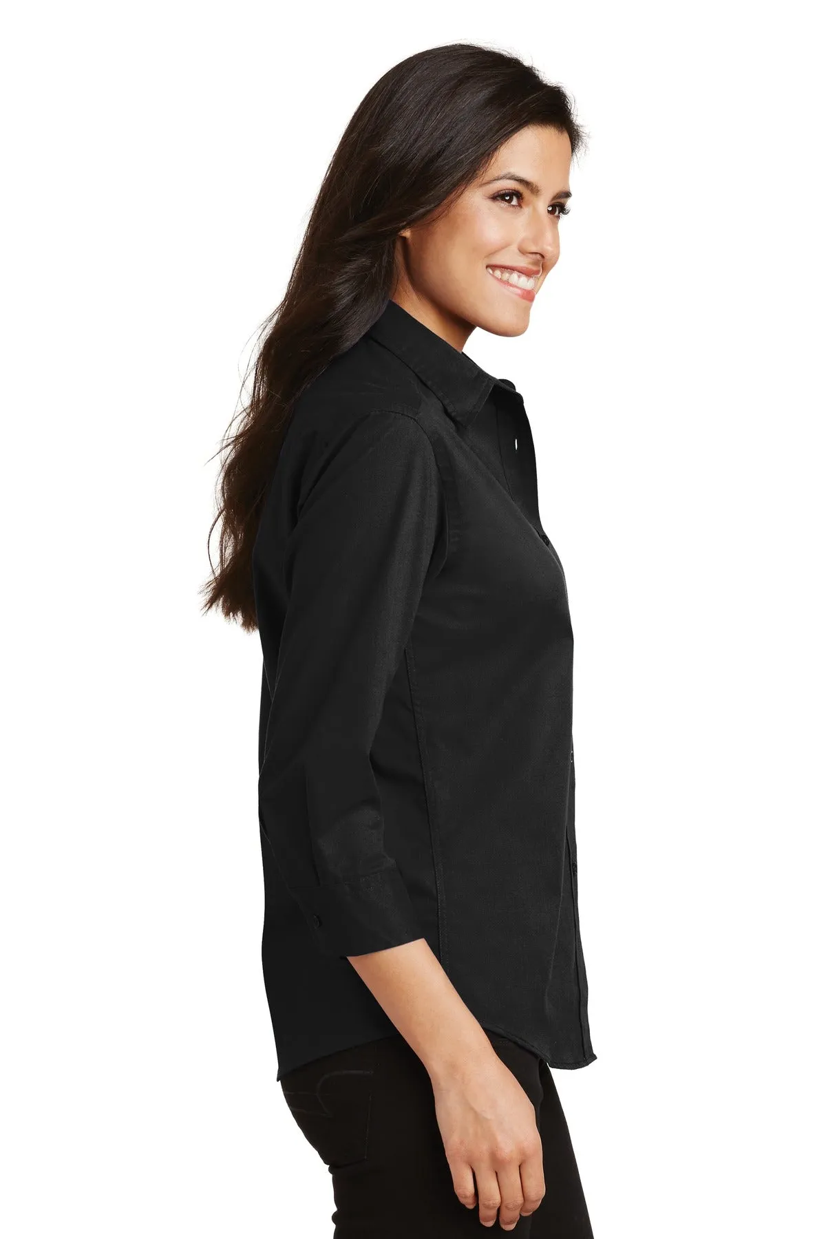 Port Authority® Ladies 3/4-Sleeve Easy Care Shirt. L612