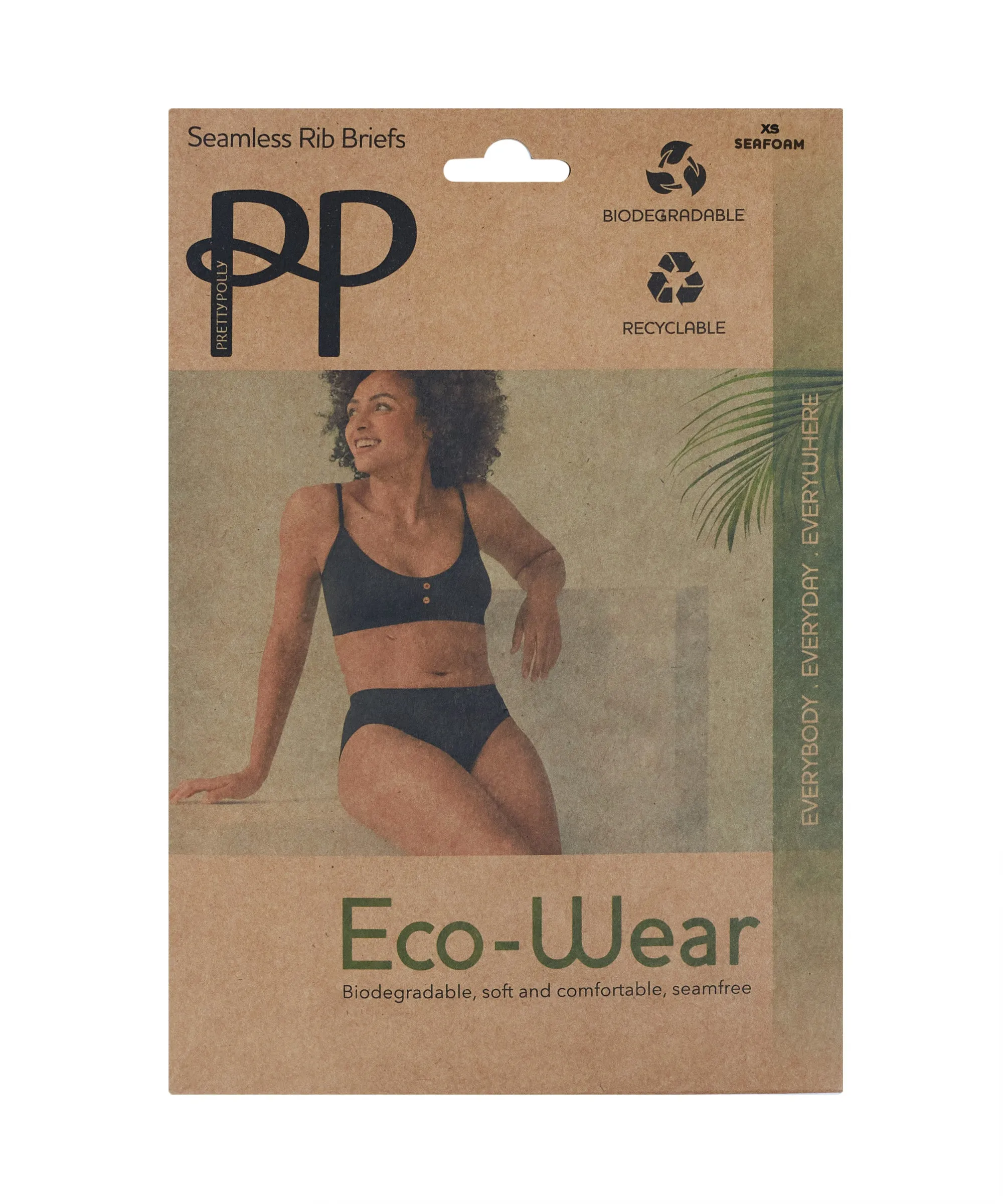 Pretty Polly Eco Wear Seamless Rib Briefs