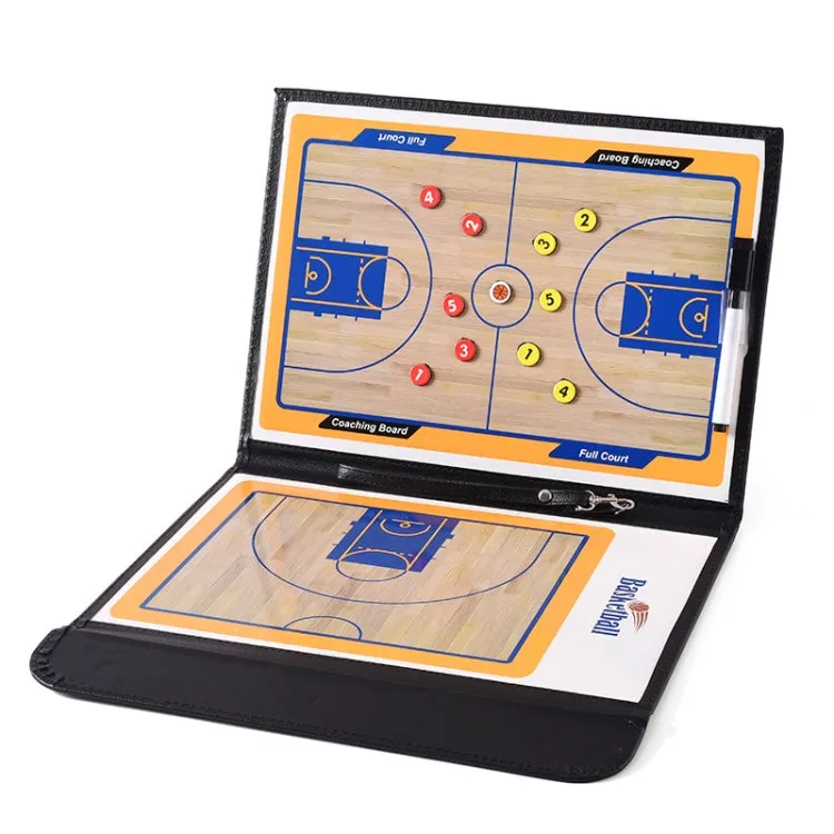 Professional Foldable Basketball Coaching Board Double-sided Coaches Clipboard Basketball  Board