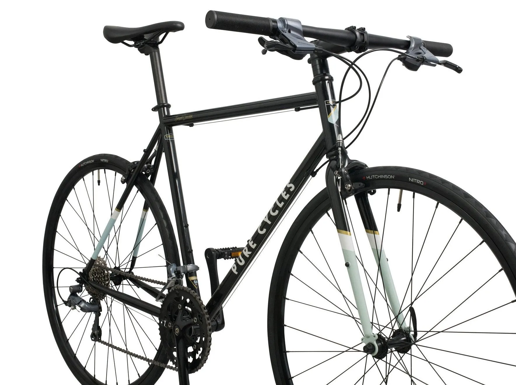 Pure Cycles Flat Bar 16-Spd Road Bike