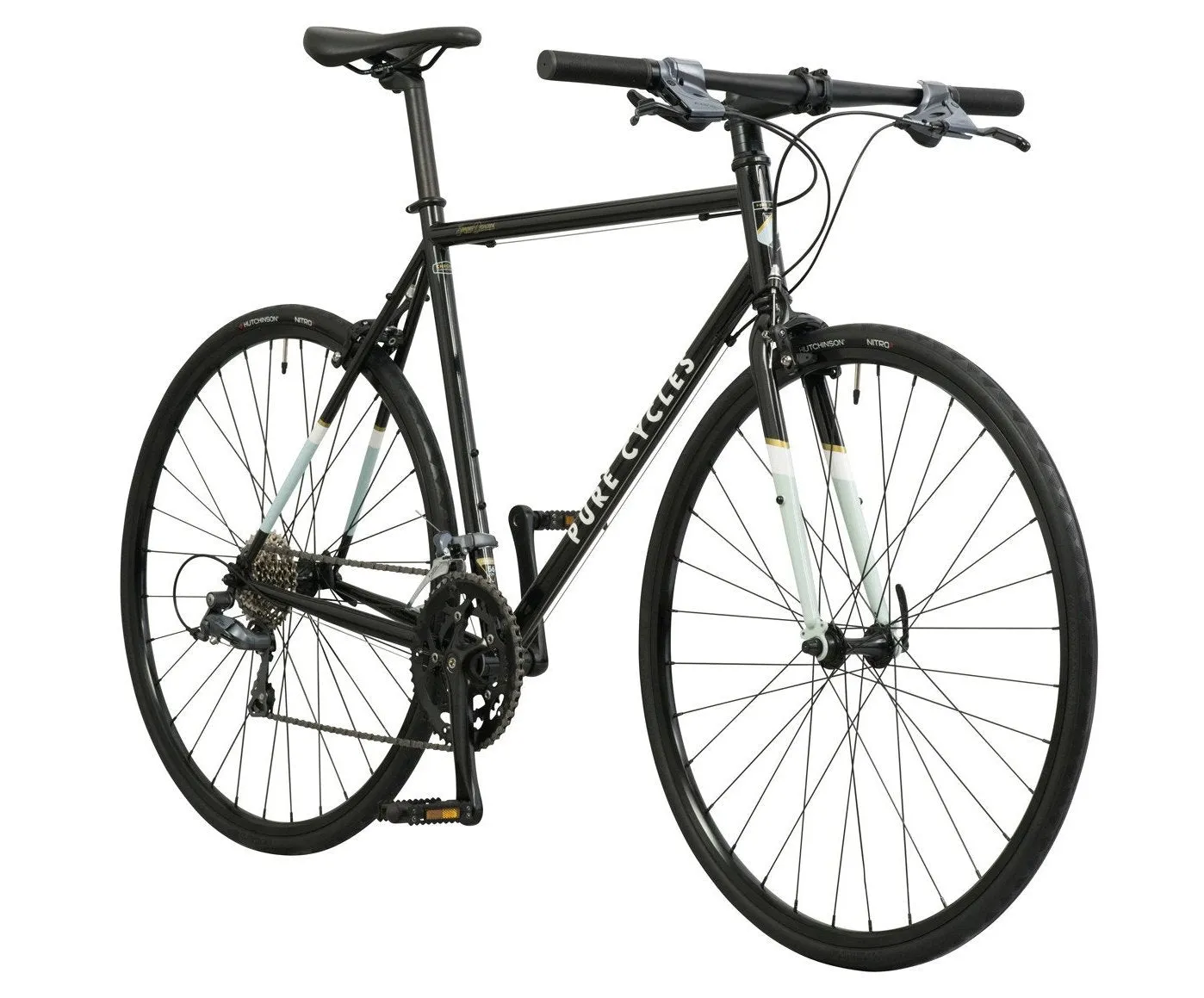 Pure Cycles Flat Bar 16-Spd Road Bike