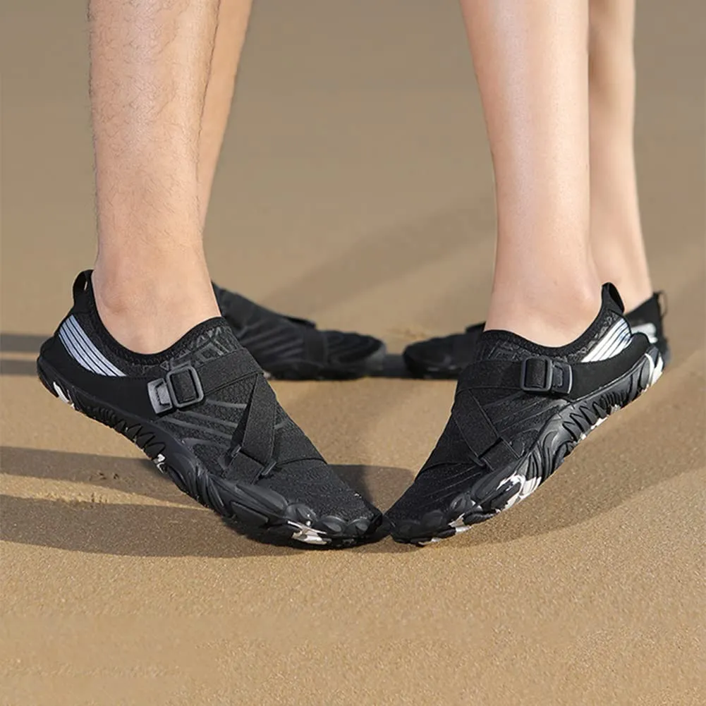 Quick Drying Buckle Non Slip Breathable Aqua Shoes