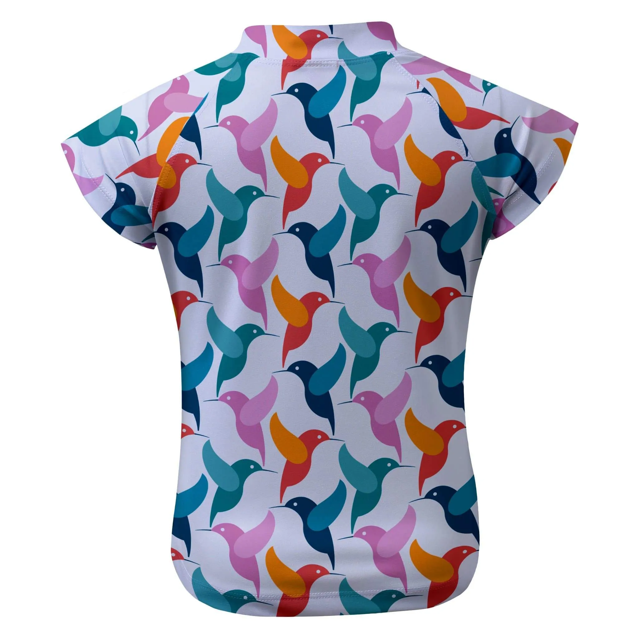 Rainbow Colibri Short Sleeve Rashie