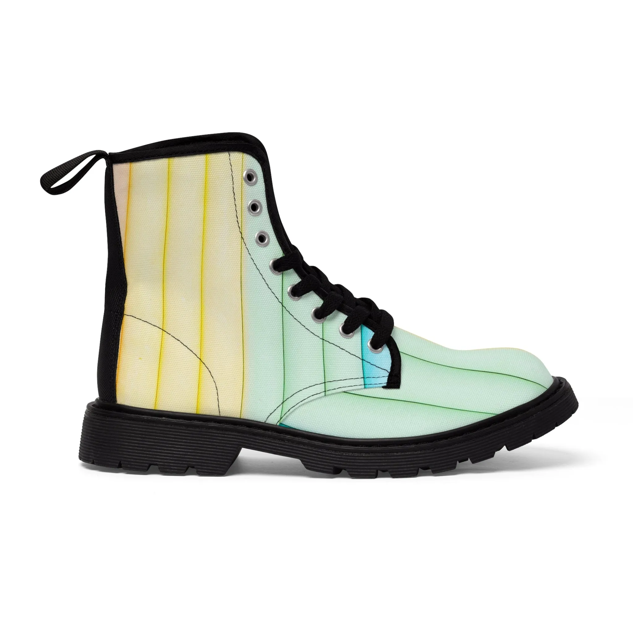 Rainbow - Inovax Men's Canvas Boots