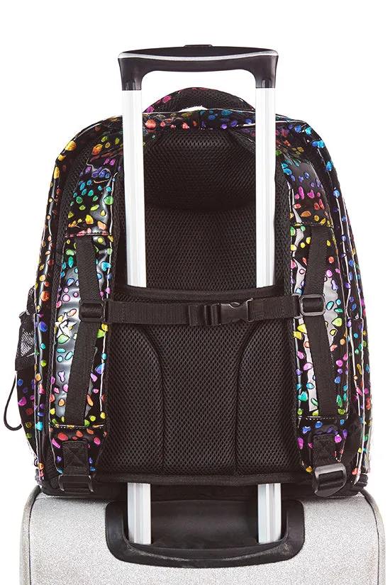 Rainbow Jungle Dream Bag Plus in Black with Black Zipper