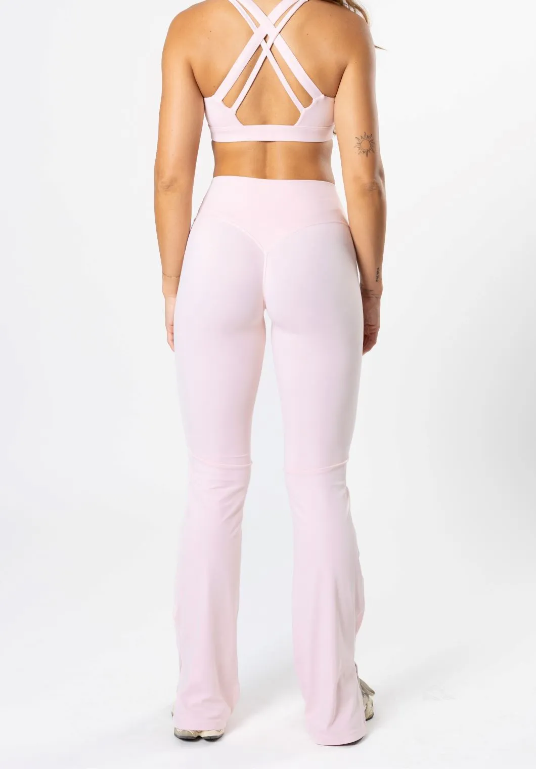 RecStretch Original Sculptseam™ Plus Flare Legging 34" Sweet Tea