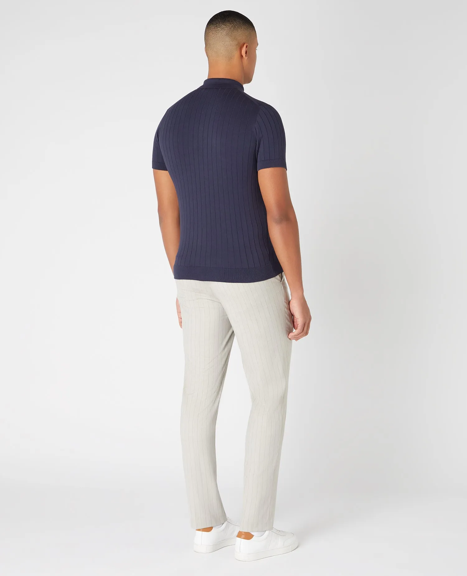 Relaxed Fit Formal Trousers