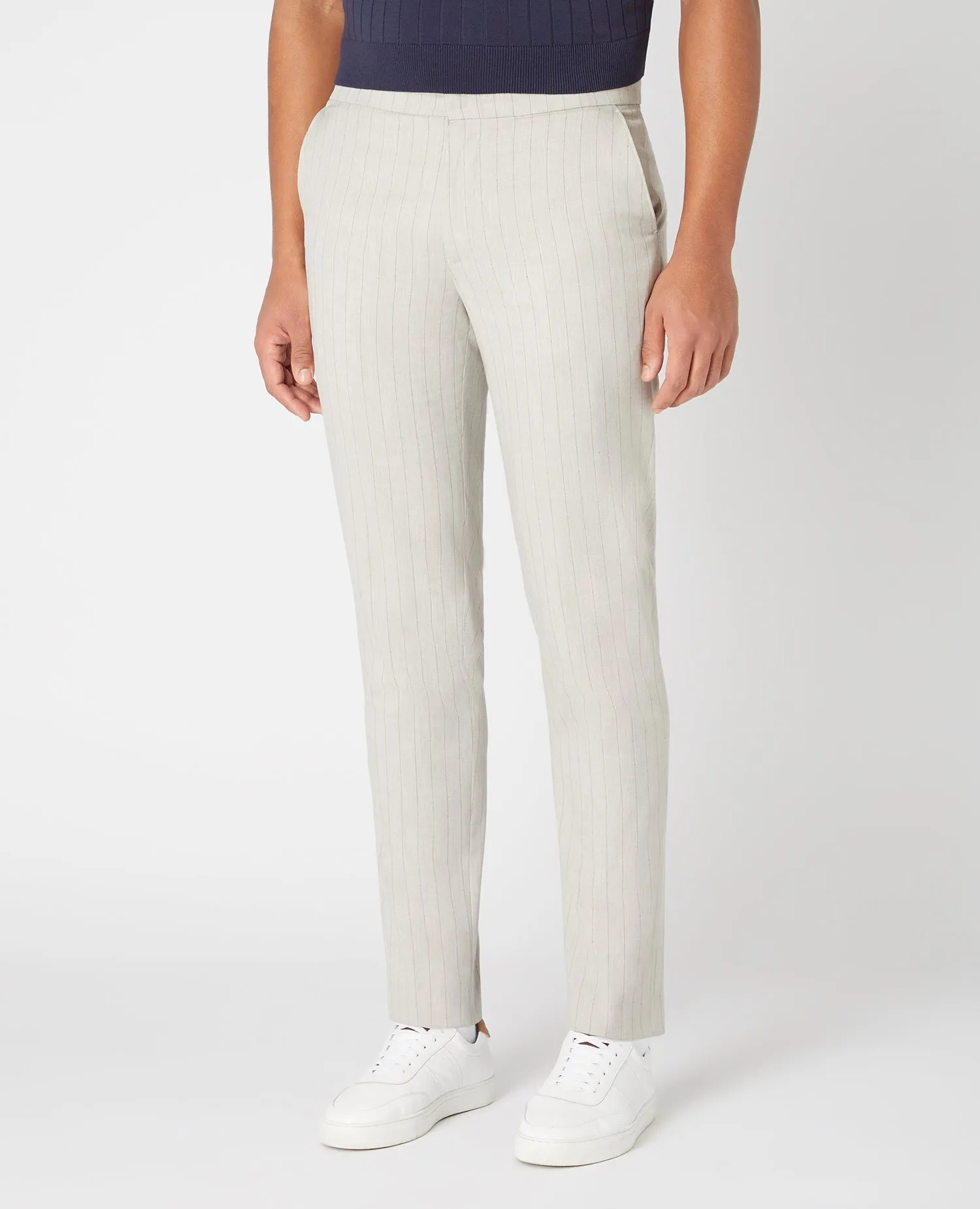 Relaxed Fit Formal Trousers