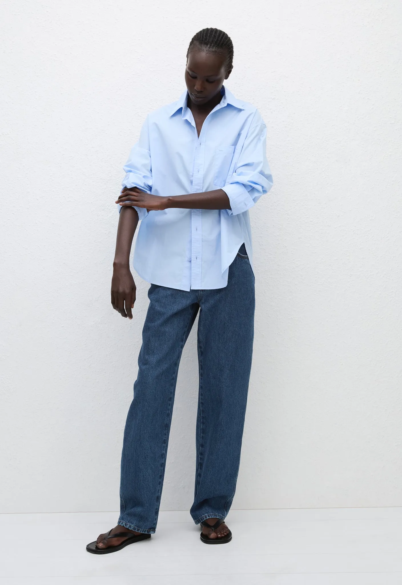 Relaxed Shirt - Powder Blue