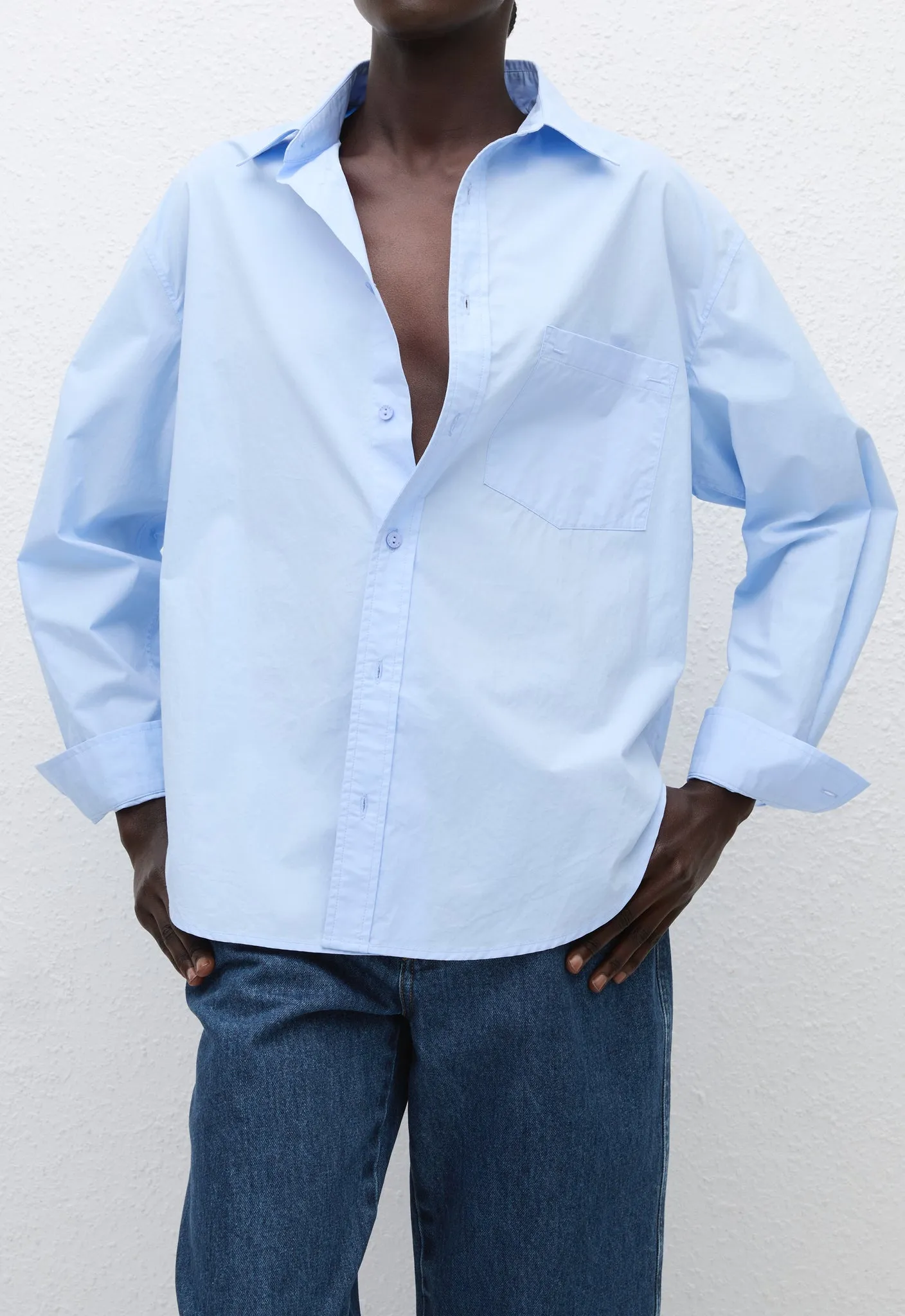 Relaxed Shirt - Powder Blue