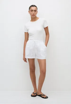 Relaxed Short - White