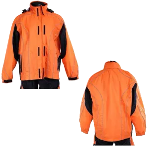 RS5020 Men's Two Piece High Visibility Motorcycle Rain Suit