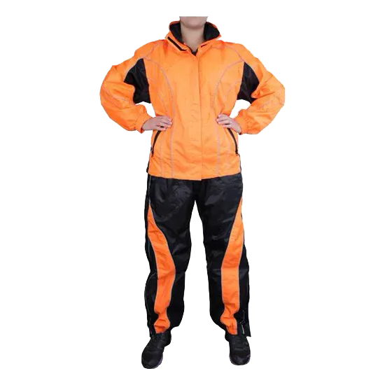 RS5021 Women's Two Piece High Visibility Motorcycle Rain Suit