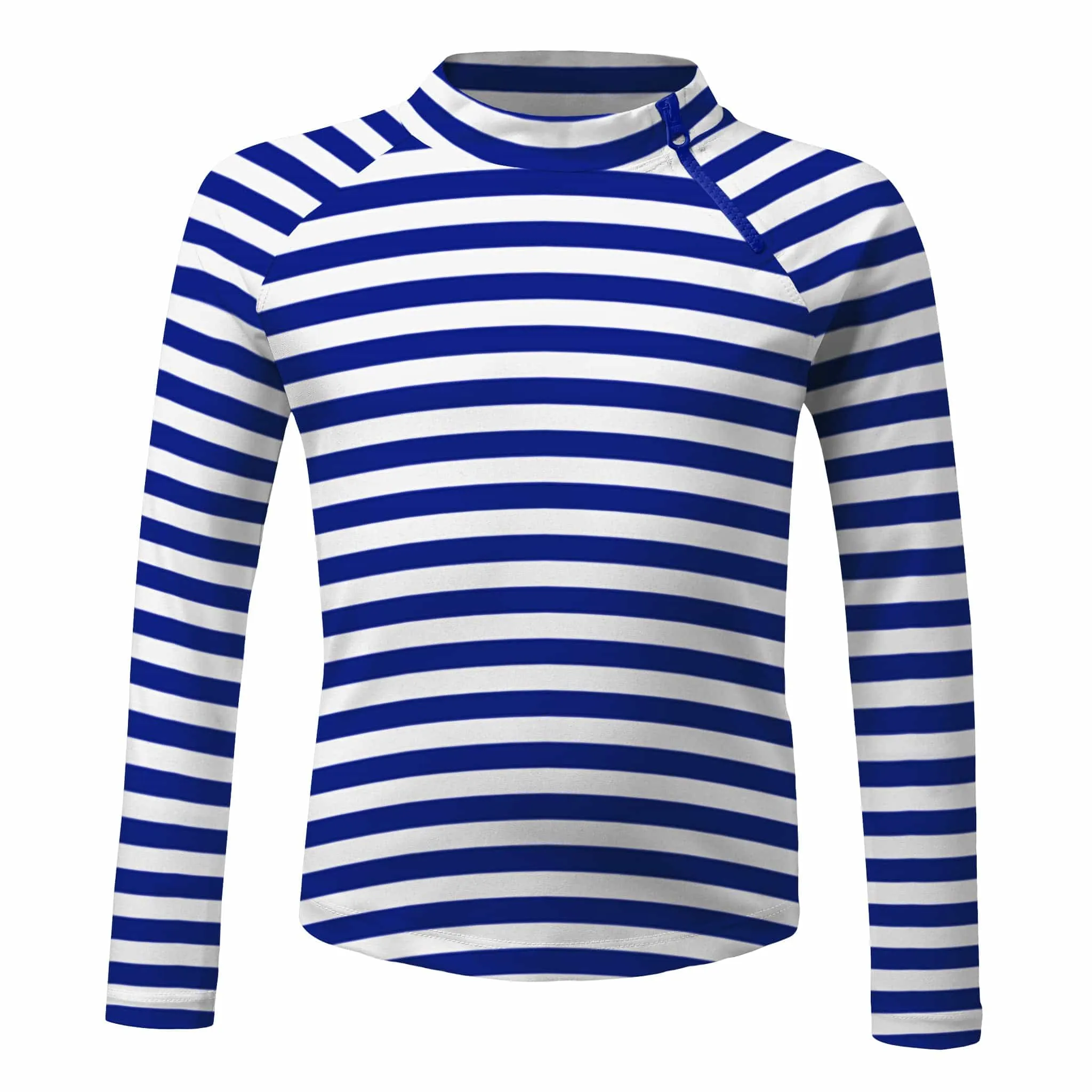 Sergeant Major Stripe Long Sleeve Zip Rashie