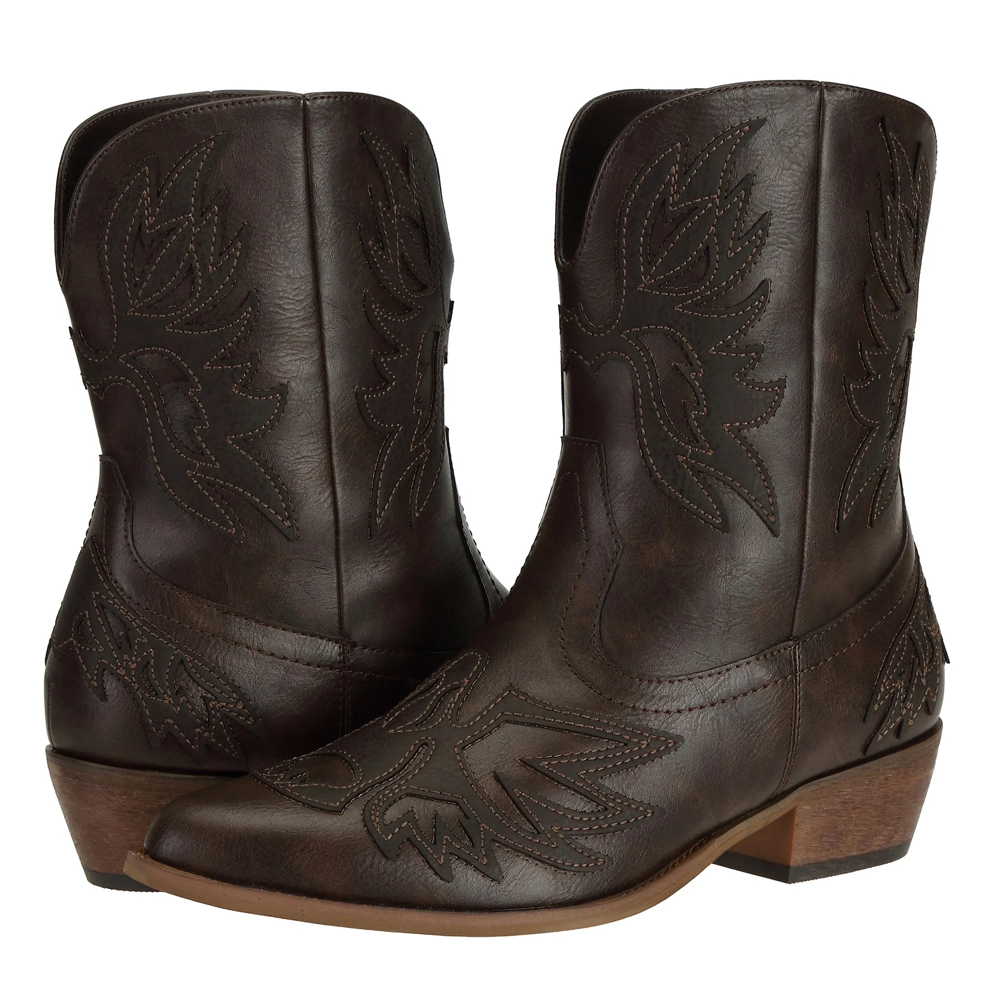 SheSole Women's Short Stuff Western Cowboy Boots