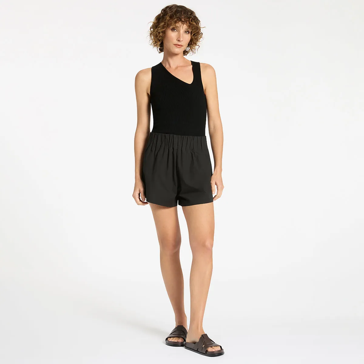 Slow Motion - Women's Shorts / Soft Black