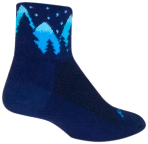 SockGuy Midnight Classic 3" Cycling Bike Sock