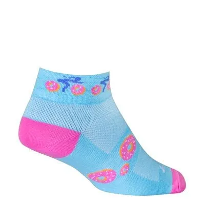 SockGuy Women's Donut Ride 1" Channel Air Bike Sock