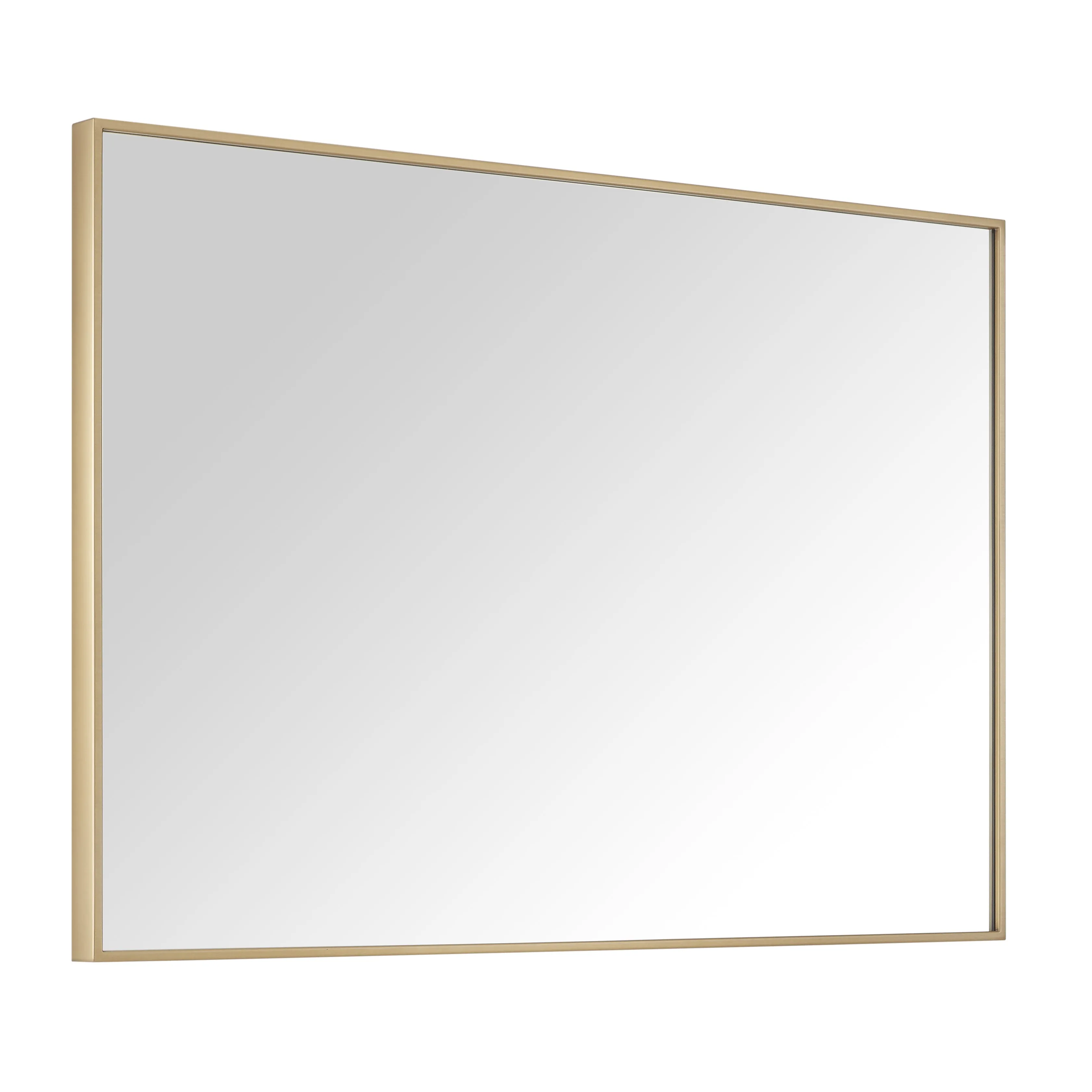 Sonoma 39 in. Bathroom Mirror with Stainless Steel Metal Frame