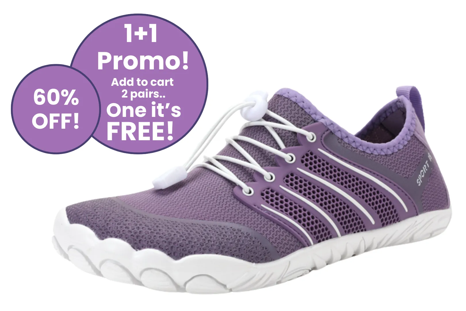 Sport Contact 2.0™ Barefoot shoes - Buy 1 Pair & Get 1 Free