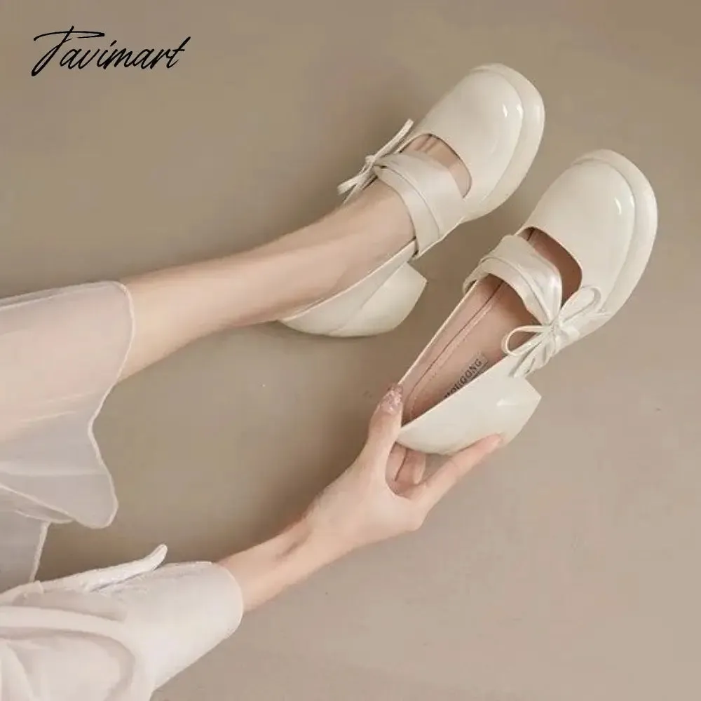 TAVIMART  -  New Mary Jane Women's Shoes Spring and Autumn Anti-slip Wear Soft Ladies Platform Shoes Fashion Sexy Women's High Heels