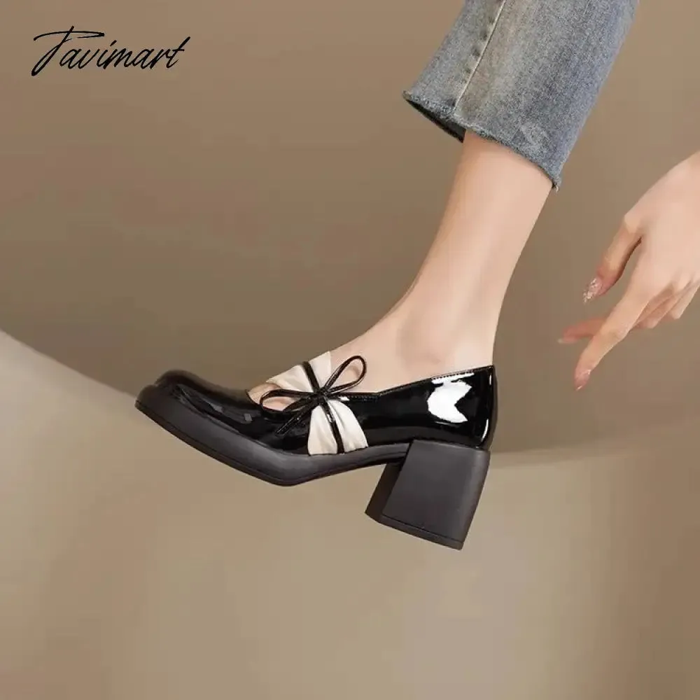 TAVIMART  -  New Mary Jane Women's Shoes Spring and Autumn Anti-slip Wear Soft Ladies Platform Shoes Fashion Sexy Women's High Heels