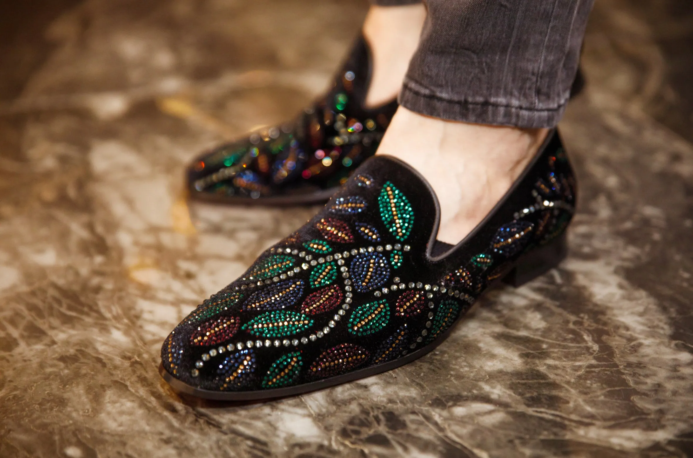 The Diamond Leaf Loafers