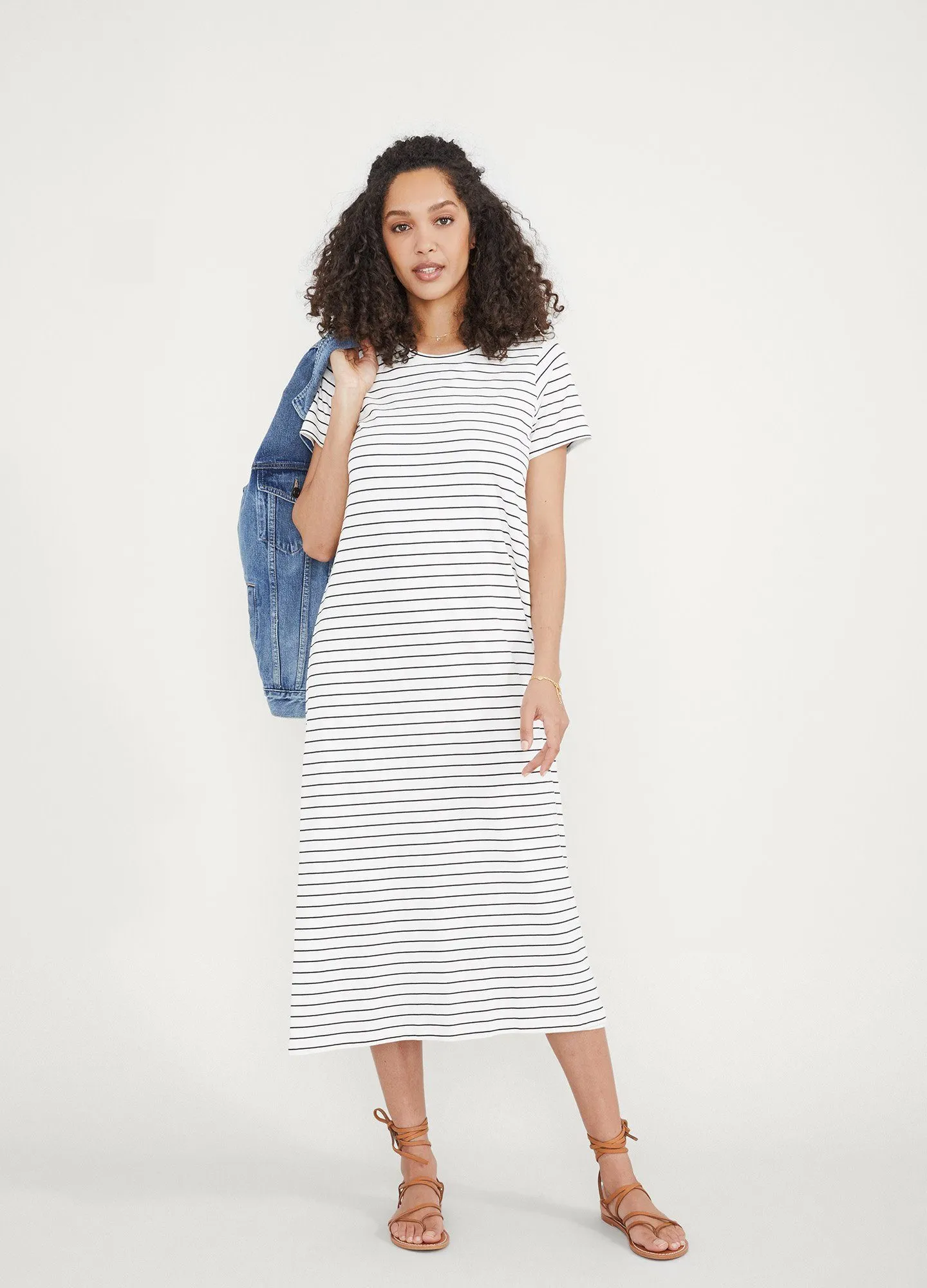 The Easy Going Nursing Tee Dress