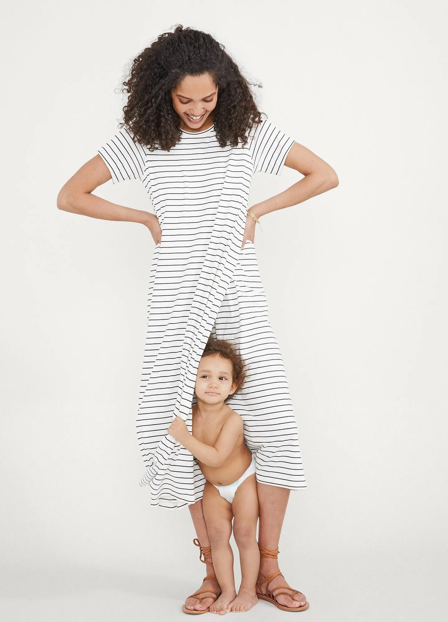 The Easy Going Nursing Tee Dress