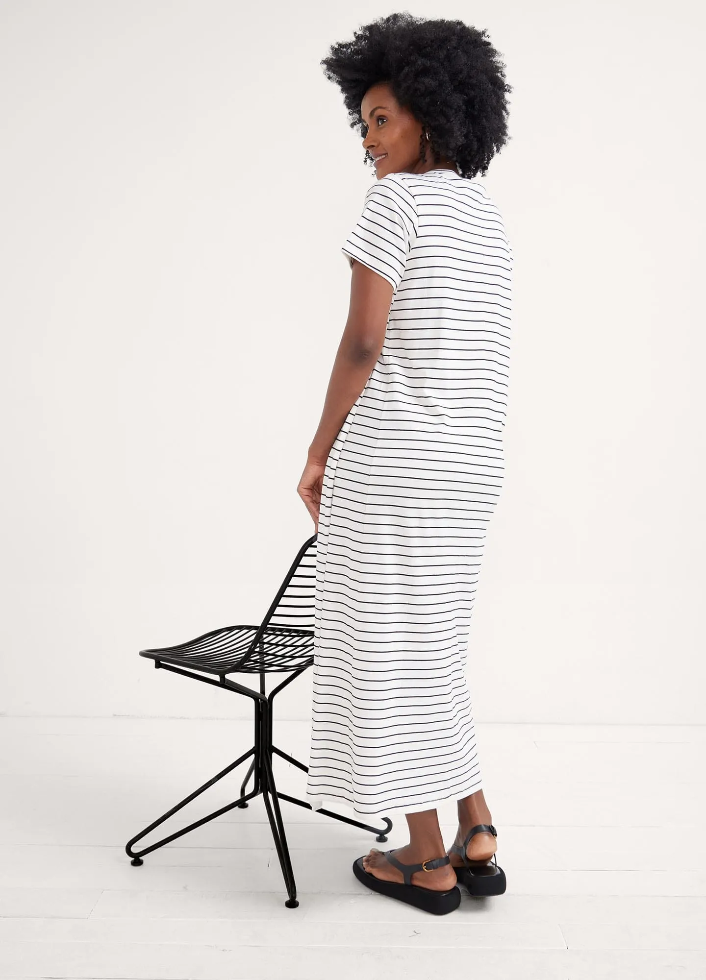 The Easy Going Nursing Tee Dress